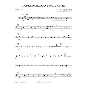 Captain Blood's Quickstep - String Bass